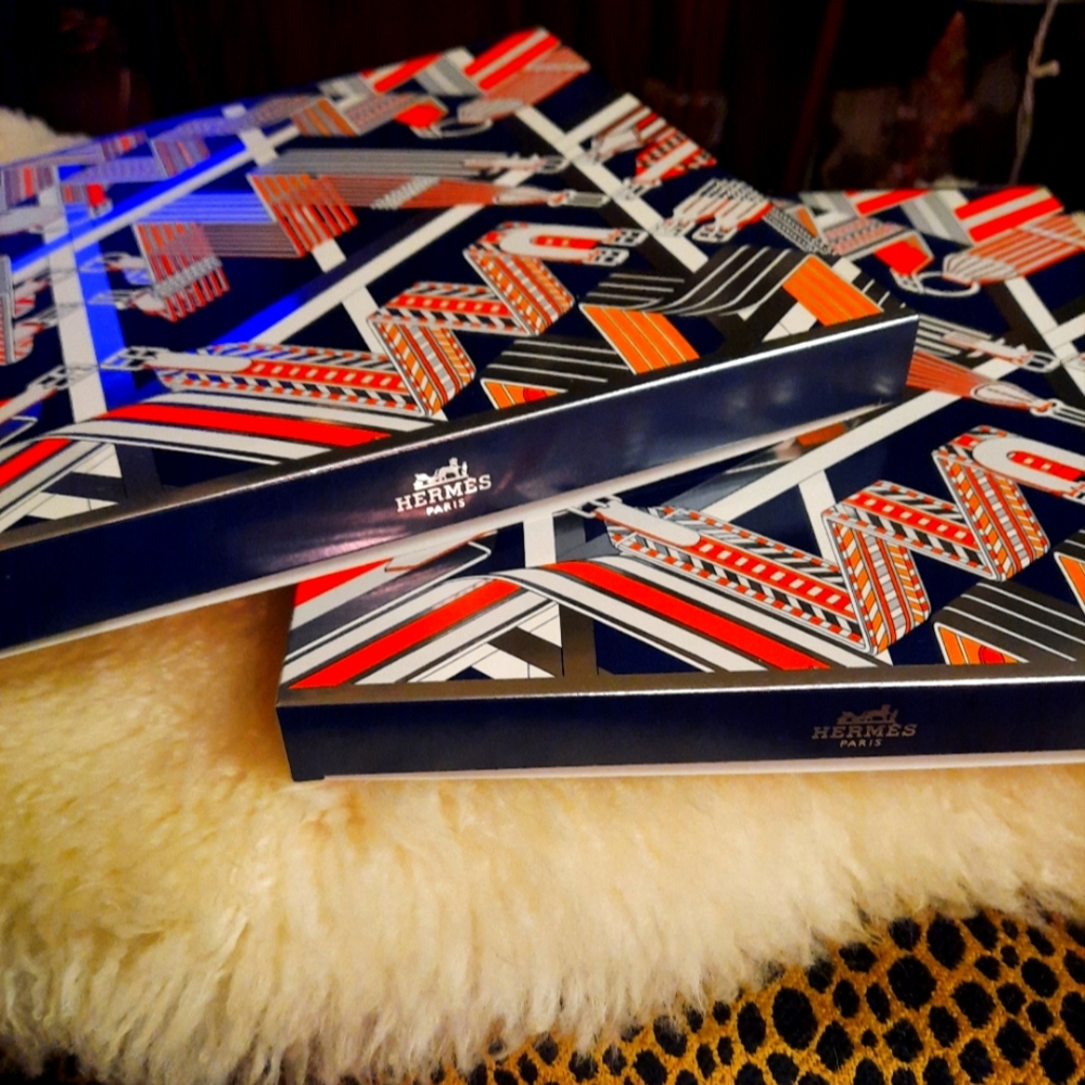 HERMES SCARF BOXES X 2